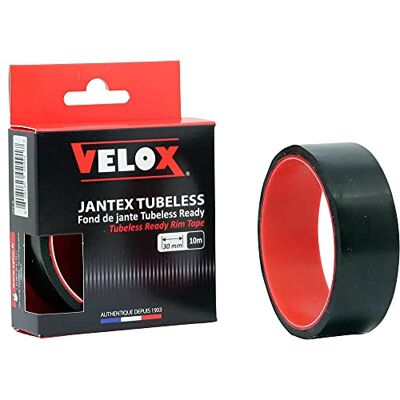 Velox Jantex Bande de Jante sans Chambre à air Unisexe Noir 30 mm x 10 m - Publicité Velox Jantex Bande de Jante sans Chambre à air Unisexe Noir 30 mm x 10 m - Publicité