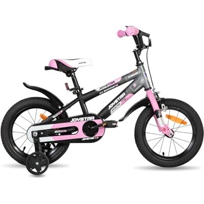 JOYSTAR Berry 16 Pouces Vélo pour Enfants pour Garçons & Filles âgés de 4-7 ans, Vélo pour Garçons 16 Pouces avec Stabilisateurs, Rose - Publicité JOYSTAR Berry 16 Pouces Vélo pour Enfants pour Garçons & Filles âgés de 4-7 ans, Vélo pour Garçons 16 Pouces avec Stabilisateurs, Rose - Publicité