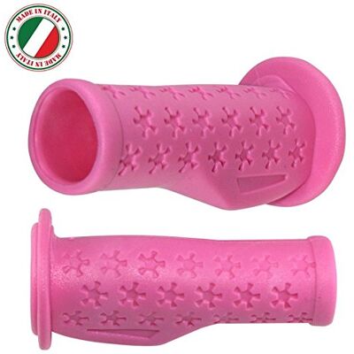 cyclingcolors PAIRE DE POIGNEE VELO ENFANT ROSE 90mm 22.2mm ERGONOMIQUE JUNIOR DRAISIENNE - Publicité cyclingcolors PAIRE DE POIGNEE VELO ENFANT ROSE 90mm 22.2mm ERGONOMIQUE JUNIOR DRAISIENNE - Publicité