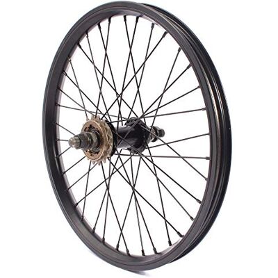 KHEbikes KHE Roue arrière BMX 18" 14 mm Noir anodisé Jante TDI 36 trous Pignon 16Z - Publicité KHEbikes KHE Roue arrière BMX 18" 14 mm Noir anodisé Jante TDI 36 trous Pignon 16Z - Publicité