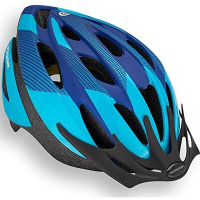 Schwinn - Cycling Helmet - Bleu - 58-62cm - Helmet - Publicité Schwinn - Cycling Helmet - Bleu - 58-62cm - Helmet - Publicité