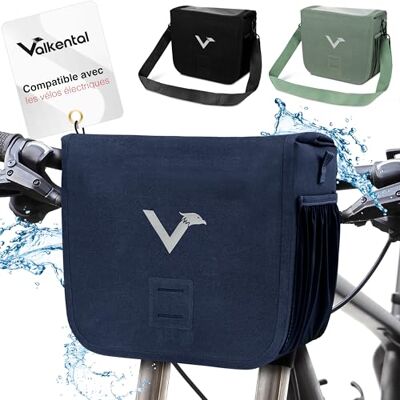 Valkental - Front Pack - 7L - Étanche - Sacoche avant vélo - Publicité Valkental - Front Pack - 7L - Étanche - Sacoche avant vélo - Publicité