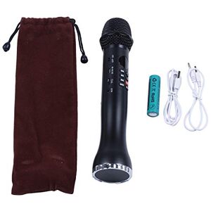 Jojomino Microphone de karaoké professionnel Microphone Bluetooth portable pour Microphone à condensateur portable - Publicité