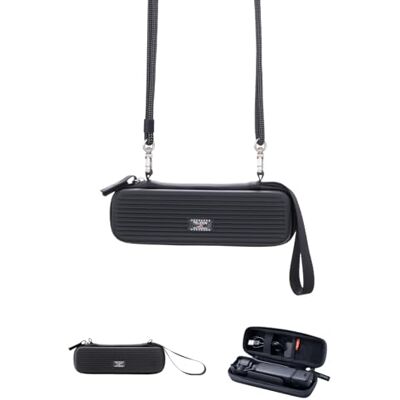 TELESIN Étui Rigide EVA DJI Pocket 4/3 Xtra Muse Coque EVA rigide et compacte Protège pendant le transport et les voyages Léger et facile à transporter Usage quotidien - Publicité TELESIN Étui Rigide EVA DJI Pocket 4/3 Xtra Muse Coque EVA rigide et compacte Protège pendant le transport et les voyages Léger et facile à transporter Usage quotidien - Publicité