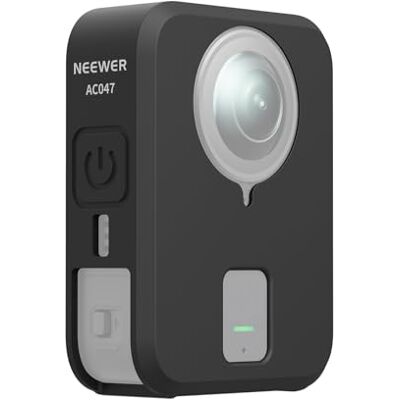 NEEWER pour Osmo 360 Étui de Protection en Silicone, Antidérapant, Souple, Stable et Anti-Rayures, avec Accès Dégagé, Compatible avec DJI OSMO 360 Caméra d'action, AC047 - Publicité NEEWER pour Osmo 360 Étui de Protection en Silicone, Antidérapant, Souple, Stable et Anti-Rayures, avec Accès Dégagé, Compatible avec DJI OSMO 360 Caméra d'action, AC047 - Publicité