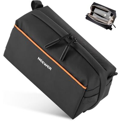 NEEWER Pochette Tech, étui de Rangement étanche pour Appareil électronique, Sac Transport avec Plusieur Compartiment & Bandoulière pour Accessoire Photo & Carte SD, Câble de Batterie & Chargeur, PB024 - Publicité NEEWER Pochette Tech, étui de Rangement étanche pour Appareil électronique, Sac Transport avec Plusieur Compartiment & Bandoulière pour Accessoire Photo & Carte SD, Câble de Batterie & Chargeur, PB024 - Publicité