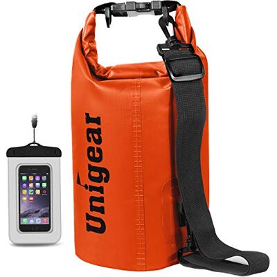 Unigear Sac Étanche Nautique PVC Dry Bag 2-55 L avec Pochette Téléphone - Publicité Unigear Sac Étanche Nautique PVC Dry Bag 2-55 L avec Pochette Téléphone - Publicité