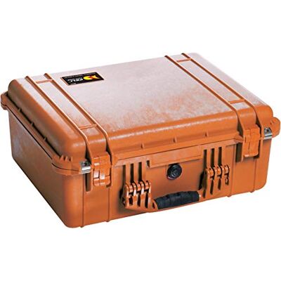 PELI 1550 Valise de Protection étanche, IP67 étanche à l'eau et à la poussière, capacité de33L, fabriquée en Allemagne, sans Mousse, Couleur: Orange - Publicité PELI 1550 Valise de Protection étanche, IP67 étanche à l'eau et à la poussière, capacité de33L, fabriquée en Allemagne, sans Mousse, Couleur: Orange - Publicité