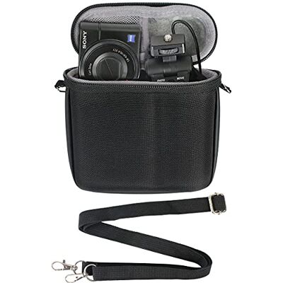co2CREA Étui de Voyage Rigide Housse Cas pour Sony DSC-RX100 / DSCRX100M3 / M4 / M5 / M6 Appareil Photo Numérique Compact & Sony Vct Poignée de Prise de Vue - Publicité co2CREA Étui de Voyage Rigide Housse Cas pour Sony DSC-RX100 / DSCRX100M3 / M4 / M5 / M6 Appareil Photo Numérique Compact & Sony Vct Poignée de Prise de Vue - Publicité