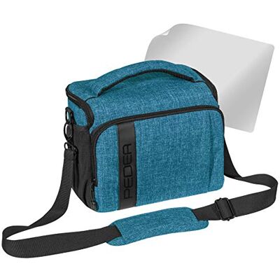 PEDEA SLR Sac à bandoulière avec protection d'écran pour appareil photo Panasonic Lumix - Publicité PEDEA SLR Sac à bandoulière avec protection d'écran pour appareil photo Panasonic Lumix - Publicité