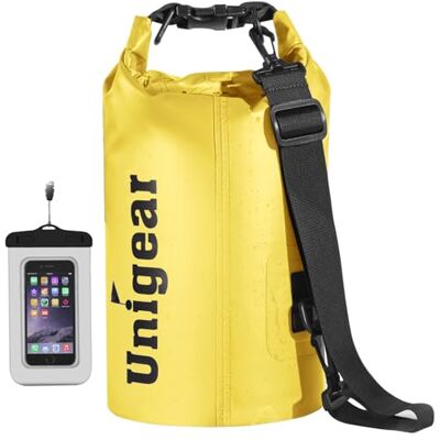 Unigear Sac Étanche Nautique PVC Dry Bag 2-55 L avec Pochette Téléphone - Publicité Unigear Sac Étanche Nautique PVC Dry Bag 2-55 L avec Pochette Téléphone - Publicité