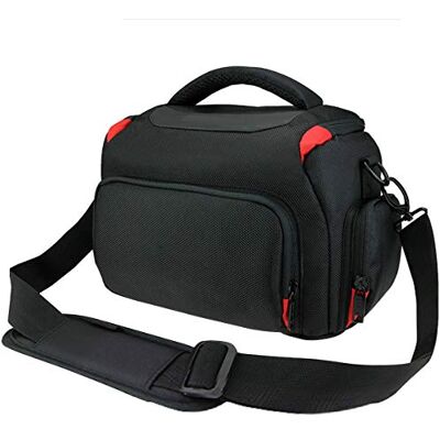 Khanka Étui Rigide pour Canon/Nikon/Sony/Panasonic Appareil DSLR/SLR Compatible avec Canon/Nikon/Sony/Panasonic Appareil DSLR/SLR,Conception en EVA,Doublure en Velours,Étui uniquement - Publicité Khanka Étui Rigide pour Canon/Nikon/Sony/Panasonic Appareil DSLR/SLR Compatible avec Canon/Nikon/Sony/Panasonic Appareil DSLR/SLR,Conception en EVA,Doublure en Velours,Étui uniquement - Publicité