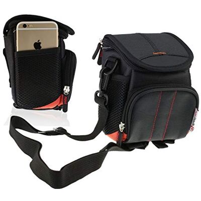 Navitech Housse Noire de Sac de Cas d'appareil-Photo pour Le Leica C-LUX - Publicité Navitech Housse Noire de Sac de Cas d'appareil-Photo pour Le Leica C-LUX - Publicité