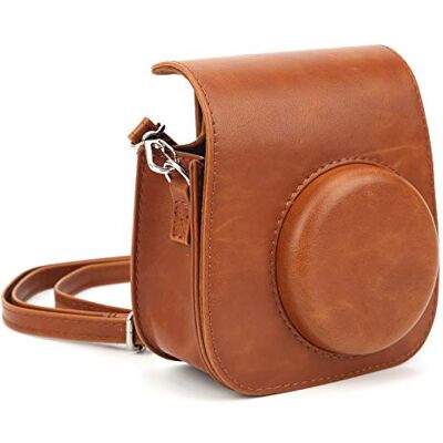 VBESTLIFE Étui de Rangement pour Appareil Photo en PU, Sac à bandoulière Vintage, pour Appareil Photo Mini 11/9/8, matériau PU de + Doublure en Peluche - Publicité VBESTLIFE Étui de Rangement pour Appareil Photo en PU, Sac à bandoulière Vintage, pour Appareil Photo Mini 11/9/8, matériau PU de + Doublure en Peluche - Publicité