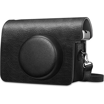 FINTIE Housse pour Instax Wide 300 Appareil Photo Argentique Instantané Sac de Caméra en Cuir Végétalien Voyage Caméra Cover Case Sac avec Bandoulière Amovible, Noir - Publicité FINTIE Housse pour Instax Wide 300 Appareil Photo Argentique Instantané Sac de Caméra en Cuir Végétalien Voyage Caméra Cover Case Sac avec Bandoulière Amovible, Noir - Publicité
