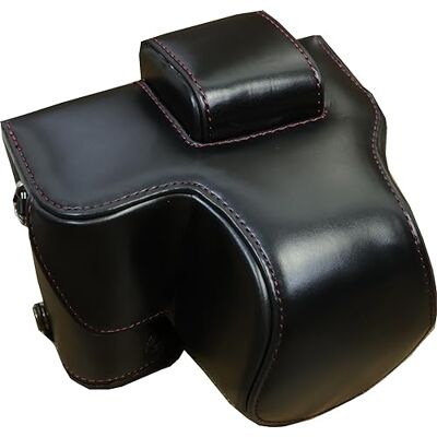 Generic Zakao X-S20 Étui de protection intégral en cuir PU avec ouverture par le bas pour appareil photo Fujifilm X-S20 XS20 Objectif 15-45 mm 35 mm avec bandoulière et mini sac, Noir , Trousse de beauté - Publicité Generic Zakao X-S20 Étui de protection intégral en cuir PU avec ouverture par le bas pour appareil photo Fujifilm X-S20 XS20 Objectif 15-45 mm 35 mm avec bandoulière et mini sac, Noir , Trousse de beauté - Publicité
