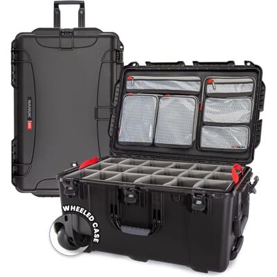 NANUK 965 Pro Photo Kit Valise Rigide étanche pour Appareil Photo, avec séparateurs rembourrés et roulettes (82,6 × 53,3 × 40,1 cm) Antipoussière et résistante aux Chocs (Noir) - Publicité NANUK 965 Pro Photo Kit Valise Rigide étanche pour Appareil Photo, avec séparateurs rembourrés et roulettes (82,6 × 53,3 × 40,1 cm) Antipoussière et résistante aux Chocs (Noir) - Publicité