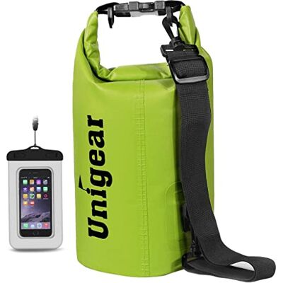 Unigear Sac Étanche Nautique PVC Dry Bag 2-55 L avec Pochette Téléphone - Publicité Unigear Sac Étanche Nautique PVC Dry Bag 2-55 L avec Pochette Téléphone - Publicité
