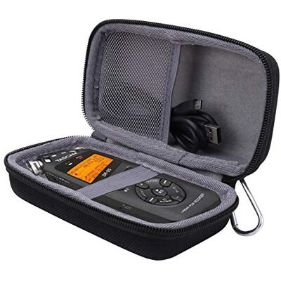 Aenllosi Étui Rigide pour TASCAM DR-05XP/DR-05X Enregistreur Audio Portable Ajustement Précis pour TASCAM DR-05XP, Coque Rigide en EVA, Protection Antichoc, Espace pour Accessoires, Étui Seul - Publicité Aenllosi Étui Rigide pour TASCAM DR-05XP/DR-05X Enregistreur Audio Portable Ajustement Précis pour TASCAM DR-05XP, Coque Rigide en EVA, Protection Antichoc, Espace pour Accessoires, Étui Seul - Publicité