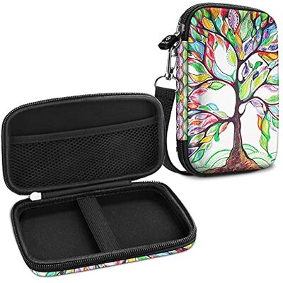 FINTIE Housse pour HP Sprocket Plus Portable Imprimante EVA Étui Rigide de Protection Transport Case Sacoche de Transport avec Poche Intérieure/Sangle Amovible, Love Tree - Publicité FINTIE Housse pour HP Sprocket Plus Portable Imprimante EVA Étui Rigide de Protection Transport Case Sacoche de Transport avec Poche Intérieure/Sangle Amovible, Love Tree - Publicité