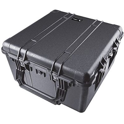 PELI 1640 valise de transport à roulettes, IP67 étanche à l'eau et à la poussière, capacité de 130L, fabriquée aux États-Unis, sans mousse, couleur: noire - Publicité PELI 1640 valise de transport à roulettes, IP67 étanche à l'eau et à la poussière, capacité de 130L, fabriquée aux États-Unis, sans mousse, couleur: noire - Publicité