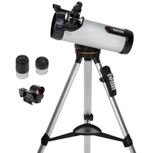 Celestron 31150 LCM 114 Series Télescope réflecteur de Newton informatisé, argenté - Publicité Celestron 31150 LCM 114 Series Télescope réflecteur de Newton informatisé, argenté - Publicité