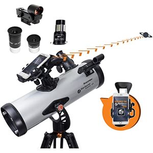 Celestron 22452 StarSense Explorer LT 114AZ Télescope, Compatible avec Les Applications pour Smartphone, Fonctionne avec l'application StarSense – Compatible iOS/Android - Publicité Celestron 22452 StarSense Explorer LT 114AZ Télescope, Compatible avec Les Applications pour Smartphone, Fonctionne avec l'application StarSense – Compatible iOS/Android - Publicité