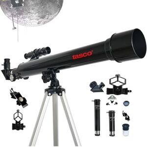 Tasco Spacestation Télescope réfracteur 600 x 50 mm pour Adultes et débutants Noir - Publicité Tasco Spacestation Télescope réfracteur 600 x 50 mm pour Adultes et débutants Noir - Publicité