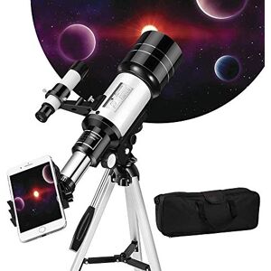 HHUARI TÉLESCOPE pour Enfants COMMENÇANT À Observer Les ÉTOILES Télescope astronomique à Fort grossissement Portable 70 mm avec trépied Meilleur Cadeau pour télescopes pour Enfants 2021 The New - Publicité HHUARI TÉLESCOPE pour Enfants COMMENÇANT À Observer Les ÉTOILES Télescope astronomique à Fort grossissement Portable 70 mm avec trépied Meilleur Cadeau pour télescopes pour Enfants 2021 The New - Publicité