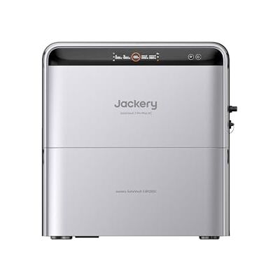 Jackery SolarVault 3 Pro Max AC avec Batterie d’Extension S3BP2500, Batterie Solaire pour Panneaux solaires et Systèmes PV Existants, Compatible Micro-onduleurs, Couplage AC 2500W - Publicité Jackery SolarVault 3 Pro Max AC avec Batterie d’Extension S3BP2500, Batterie Solaire pour Panneaux solaires et Systèmes PV Existants, Compatible Micro-onduleurs, Couplage AC 2500W - Publicité