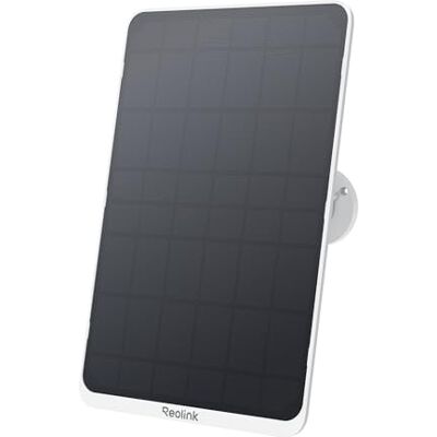 Reolink Panneau solaire 3, haute performance 12 W, blanc, support mural/poteau, plastique, 356 x 231 x 56 mm, 1,56 kg, port de type C, étanche IP65, câble 4M, compatible avec les caméras - Publicité Reolink Panneau solaire 3, haute performance 12 W, blanc, support mural/poteau, plastique, 356 x 231 x 56 mm, 1,56 kg, port de type C, étanche IP65, câble 4M, compatible avec les caméras - Publicité