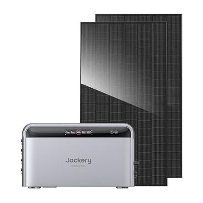 Jackery SolarVault 3 Pro Kit Solaire Balcon avec Batterie, 2×500W Panneaux Bifaciaux Verre-Verre, 4000W 4 MPPT, Stockage Extensible 15,12kWh, Autoconsommation Maison Plug & Play - Publicité Jackery SolarVault 3 Pro Kit Solaire Balcon avec Batterie, 2×500W Panneaux Bifaciaux Verre-Verre, 4000W 4 MPPT, Stockage Extensible 15,12kWh, Autoconsommation Maison Plug & Play - Publicité