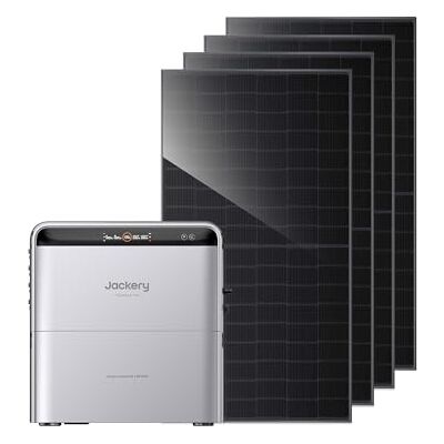 Jackery SolarVault 3 Pro Kit Solaire avec Batterie, 5,04 kWh Stockage Solaire avec BP2500 et 1800W Panneaux Solaires Bifaciaux, 4 MPPT, LFP, App - Publicité Jackery SolarVault 3 Pro Kit Solaire avec Batterie, 5,04 kWh Stockage Solaire avec BP2500 et 1800W Panneaux Solaires Bifaciaux, 4 MPPT, LFP, App - Publicité