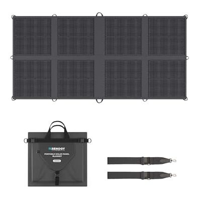 Renogy Panneau solaire pliable 200 W, type N 25% haute efficacité, léger, portable, pliable, panneau solaire pour activités de plein air indépendantes du réseau, SUV, camping-car, camping, IP65 - Publicité Renogy Panneau solaire pliable 200 W, type N 25% haute efficacité, léger, portable, pliable, panneau solaire pour activités de plein air indépendantes du réseau, SUV, camping-car, camping, IP65 - Publicité