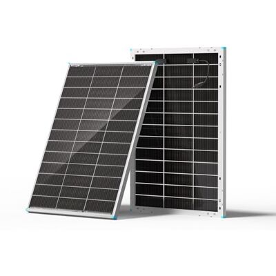 Renogy Panneau solaire monokristallin 100 W N-Typ Bifaziales, 16BB IP68 Cellules de classe A+, jusqu'à 30 % d'énergie en plus, matériau arrière et cellules occupées des deux côtés - Publicité Renogy Panneau solaire monokristallin 100 W N-Typ Bifaziales, 16BB IP68 Cellules de classe A+, jusqu'à 30 % d'énergie en plus, matériau arrière et cellules occupées des deux côtés - Publicité