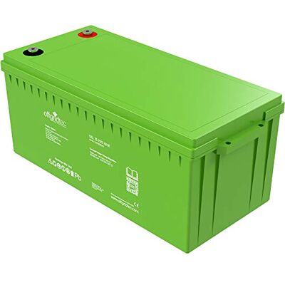 Offgridtec Batterie solaire 200 Ah Gel 12 V - Publicité Offgridtec Batterie solaire 200 Ah Gel 12 V - Publicité