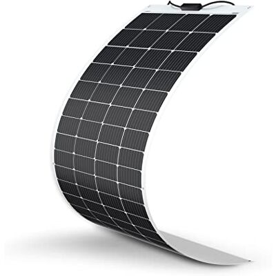 Renogy Panneau solaire flexible monocristallin 200 W 12 V, cellule photovoltaïque en silicium pour utilisation hors réseau, compatible batteries 12 V, camping-cars - Publicité Renogy Panneau solaire flexible monocristallin 200 W 12 V, cellule photovoltaïque en silicium pour utilisation hors réseau, compatible batteries 12 V, camping-cars - Publicité