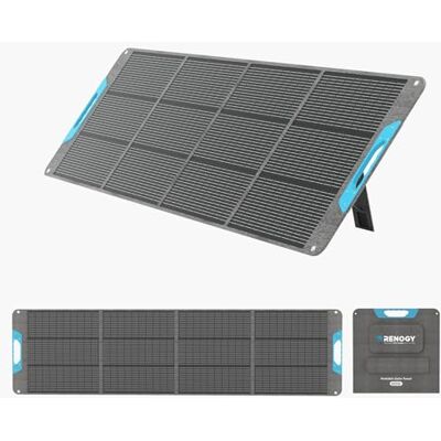 Renogy Panneau solaire portable 200 W Étanche IP65 Pliable Power Backup Chargeur solaire pour station d'alimentation RV Camping Off Grid - Publicité Renogy Panneau solaire portable 200 W Étanche IP65 Pliable Power Backup Chargeur solaire pour station d'alimentation RV Camping Off Grid - Publicité