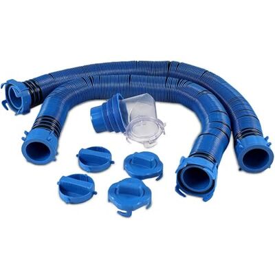 Offgridtec ® Kit de tuyau d'évacuation pour camping-car sans outils pour évacuer l'eau résiduelle et les eaux usées - Publicité Offgridtec ® Kit de tuyau d'évacuation pour camping-car sans outils pour évacuer l'eau résiduelle et les eaux usées - Publicité