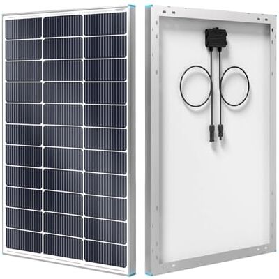 Renogy Panneau solaire N-Type 16BB 100 W, panneau solaire 12 V 100 W 25% haute efficacité, module PV chargeur d'alimentation pour batterie marine de toit, batterie de ferme et autres applications - Publicité Renogy Panneau solaire N-Type 16BB 100 W, panneau solaire 12 V 100 W 25% haute efficacité, module PV chargeur d'alimentation pour batterie marine de toit, batterie de ferme et autres applications - Publicité
