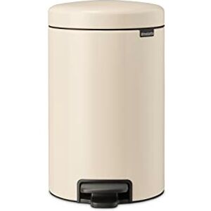 Brabantia Poubelle à Pédale 12L NewIcon Poubelle Moyenne pour la Cuisine Couvercle Soft-Close Pédale Légère Seau Intérieur Amovible Antidérapant Soft Beige 25 x 34 x 41 cm - Publicité Brabantia Poubelle à Pédale 12L NewIcon Poubelle Moyenne pour la Cuisine Couvercle Soft-Close Pédale Légère Seau Intérieur Amovible Antidérapant Soft Beige 25 x 34 x 41 cm - Publicité