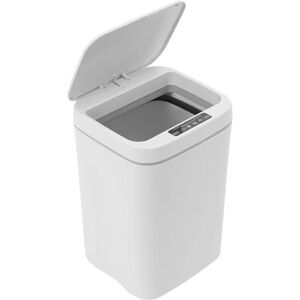 Haoxuesen Poubelle, Poubelle Intelligente à Capteur 16L, Blanc, Automatique Capteur, Avec Boîte Rangement Pour Sacs Ordures, Pour Aux Cuisines, Salles Bains, Chambres Coucher, Salons, Bureaux, Etc - Publicité Haoxuesen Poubelle, Poubelle Intelligente à Capteur 16L, Blanc, Automatique Capteur, Avec Boîte Rangement Pour Sacs Ordures, Pour Aux Cuisines, Salles Bains, Chambres Coucher, Salons, Bureaux, Etc - Publicité