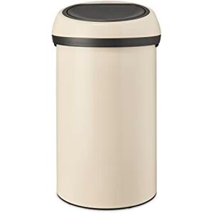 Poubelle Brabantia Touch Bin 60L - Ouverture tactile - Beige - Publicité Poubelle Brabantia Touch Bin 60L - Ouverture tactile - Beige - Publicité