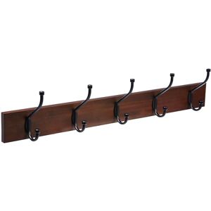 Amazon Basics Porte-manteaux mural en noyer clair - Porte-manteaux mural - Publicité Amazon Basics Porte-manteaux mural en noyer clair - Porte-manteaux mural - Publicité