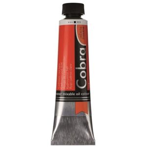 Cobra Artist Couleurs à l'huile mélangeables à l'eau Rouge de Cadmium clair 303 Tube de 40 ml Sans solvants, grande résistance à la lumière, opaque - Publicité Cobra Artist Couleurs à l'huile mélangeables à l'eau Rouge de Cadmium clair 303 Tube de 40 ml Sans solvants, grande résistance à la lumière, opaque - Publicité