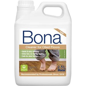 Nettoyant pour parquets Bona - pour sols huilés 2,5L - Publicité Nettoyant pour parquets Bona - pour sols huilés 2,5L - Publicité