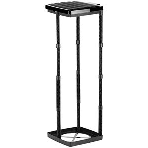 Grizzly Porte-sac, 1x porte sac poubelle avec couvercle noir, système enfichable réglable en hauteur avec anneau de serrage, pour sacs poubelles de différentes tailles de 25-120 litres - Publicité Grizzly Porte-sac, 1x porte sac poubelle avec couvercle noir, système enfichable réglable en hauteur avec anneau de serrage, pour sacs poubelles de différentes tailles de 25-120 litres - Publicité