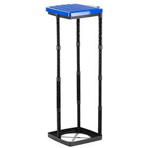 Grizzly Porte-sac, 1x porte sac poubelle avec couvercle bleu,système enfichable réglable en hauteur avec anneau de serrage, pour sacs poubelles de différentes tailles de 25-120 litres - Publicité Grizzly Porte-sac, 1x porte sac poubelle avec couvercle bleu,système enfichable réglable en hauteur avec anneau de serrage, pour sacs poubelles de différentes tailles de 25-120 litres - Publicité