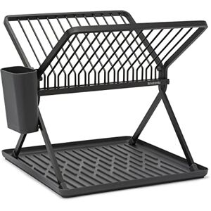 Brabantia SinkSide Métal Egouttoir Pliable Dark Grey 139406 - Publicité Brabantia SinkSide Métal Egouttoir Pliable Dark Grey 139406 - Publicité