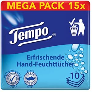 Tempo to go Classic 10 - Lingettes humides - Publicité Tempo to go Classic 10 - Lingettes humides - Publicité